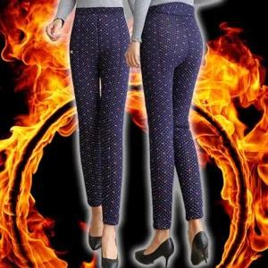 [아우트]꽃패턴 털바지 낙타바지 5color