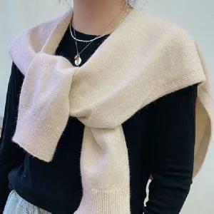 [콩심팥심]케이프 어깨숄 페이크가디건 어깨 숄 가디건 ST0163