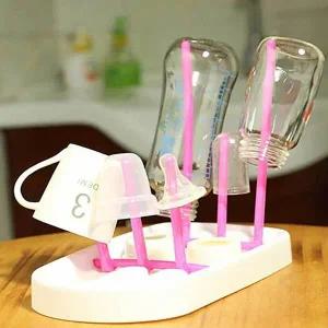 [에이치플러스몰]주방용품 정리 젖병거치대 휴대용 컴팩트 젖병 건조대