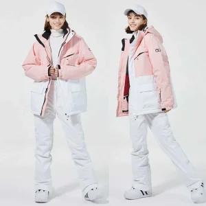 스노우보드복 세트 따뜻한 여성 커플 방수 남성 겨울