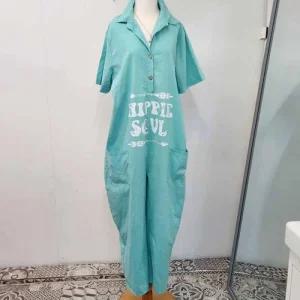 [아우트]간지나는 여성 린넨 포켓 루즈핏