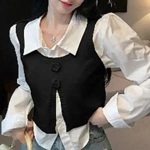 [아우트]데일리긴팔 뷔스티에 레이어드룩 투피스