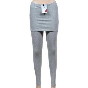 [아우트]컬러 데일리 면스판 치마 레깅스