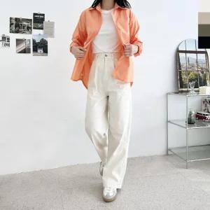 [아우트]면바지 데일리바지 핀턱 팬츠 SF1000W