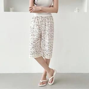 [아우트]인조인견 반바지 여름 잠옷바지 파자마 1