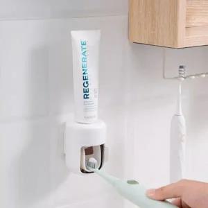 편리한 치약짜개 자동 치약 디스펜서 치약거치대 걸이_23505306