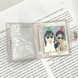 띠부띠부씰 스티커북 미니앨범 샤이니핑크 자재