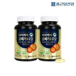 [종근당건강] 아이케어 오메가3 (6개월분) 비타민A 비타민E 혈행개선 항산화 눈건강 눈영양제