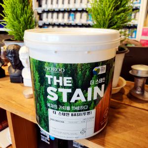 노루 더스테인 우드스테인 16리터 냄새없는 친환경 빠른건조 밑색은폐 내외부 원목 벽 테이블 오일스
