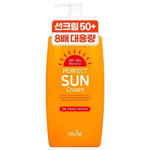 터치미 썬크림 바디 선크림 500ml 1개 SPF 50+ 대용량 자외선차단제