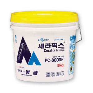 [세라픽스]PC-8000P/PC8000/쌍곰세라픽스/타일접착제/타일본드/극동씨앤씨/쌍곰대리점/세라픽스/18KG