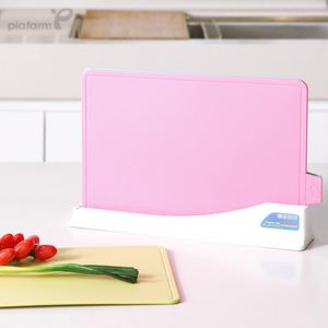 국내생산 인덱스 슬림 도마 3P+전용거치대