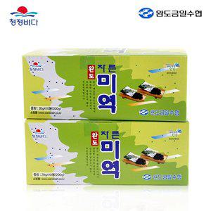 [완도금일수협] 자른미역20gx10봉x2박스(20봉)