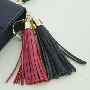 프롬비 엔젤링 소가죽 태슬장식 / 테슬 키링