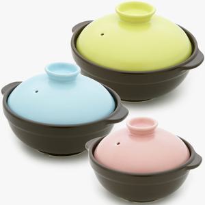 네오플램 무균열 무흡수 뚝배기 파스텔 내열냄비(13cm-18cm)