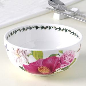 본차이나 로즈 대접 도자기 국그릇 국대접 그릇