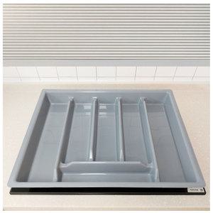 수저정리함 600용 싱크대서랍정리 그레이컬러