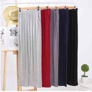 간절기 남자 모달 수면 잠옷 긴바지/ 봄 여름 가을 홈웨어 파자마 실내복 커플 빅사이즈