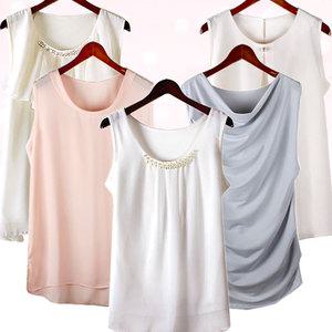 하얀비/롱조끼/레이스롱나시/정장니트티셔츠/시스루블라우스/쉬폰민소매/니트블라우스/주말3000원적용