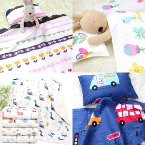 순면 홑이불+베개세트/여름/어린이집 낮잠이불/거즈블랭킷