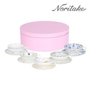 [노리다케](대구신세계)쁘띠골드 컵앤소서 5인조 세트