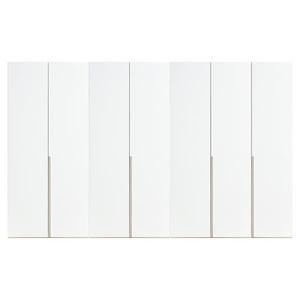 한샘 피카 옷장세트 350cm(높이216cm) 화이트 하이글로시 선반형