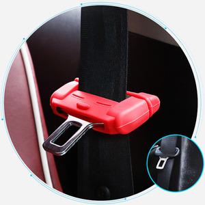 차량용 안전벨트클립 커버 문콕방지 도어가드 모서리