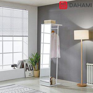 [다하미가구]블리스 철재프레임 400 전신거울 수납행거