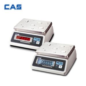 카스 SWII-W 3kg~30kg 방수형 단순중량저울  방수저울 계수 계량 수산시장