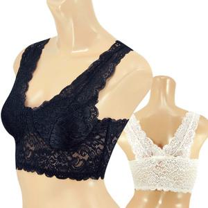 노와이어브라 런닝타입 레이스 브라렛 편한브라 - 1105