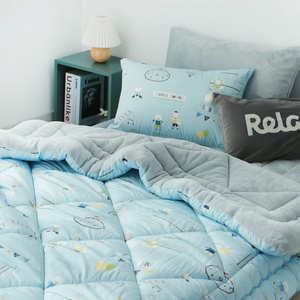 아망떼 플레이그라운드 알러지케어+플란넬 극세사 이불패드세트 SS