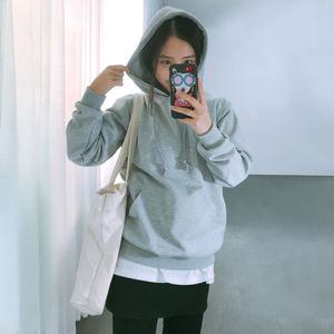 베이직 무지 특양면 후드티 티셔츠 빅사이즈  S~3XL