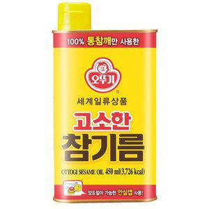 [오뚜기](의정부점) 고소한 참기름 450ml 1개