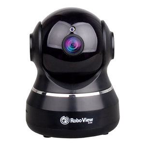 글로벌아이넷 로보뷰2 홈 CCTV 홈캠 펫캠 200만화소 실내 IP카메라 블랙