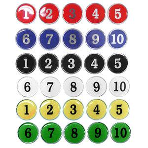 에폭시 번호판 모음전 원형 숫자 스티커 식당 사물함 학교 도서관