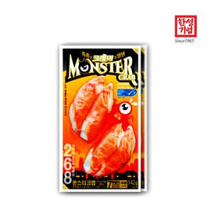 맛살 크래미 편의점 꽃게 간식 게맛살/몬스터크랩 142g