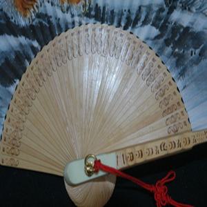 한자서예부채 한자합죽선 사자성어 전주합죽선