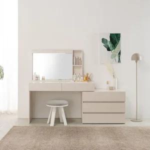 리바트 리타 수납형 거울장 화장대