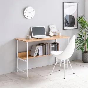 카라 컴퓨터 철제 책상 800 1000 1200 사이즈 블랙 화이트 선택