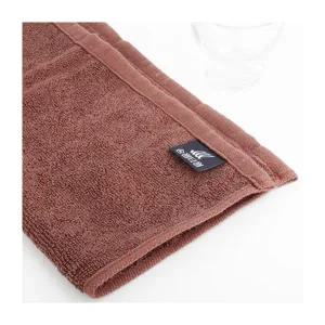 메가커피 송월타올 카페전용 행주 30cmX30cm/면100% 브라운 1장