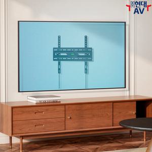 현대AV HD-1384-44T 대형 TV 벽걸이 브라켓 거치대 월마운트, VESA 400x400mm/80인치/75kg 이내 설치 지원, 상하 각도 조절 가능, 수평계 장착, 한글 설치안내서 기본 제공, LG 삼성 싸이니지 호환