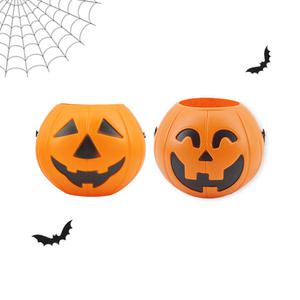 호박 바구니 중 할로윈 파티 소품 사탕 바구니 1개