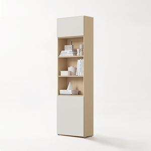 한샘 티오 일반책장 플랩,하부도어형 6단 60cm (도어 컬러 택1)