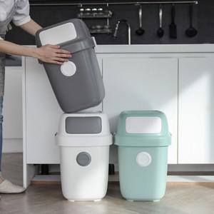 [올리빙] 도트 가정용 재활용 분리수거함 40L 1P