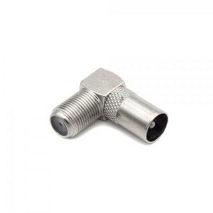 [에스투씨엔아이][BB499] Coms RF 안테나 F to RCA M 변환젠더