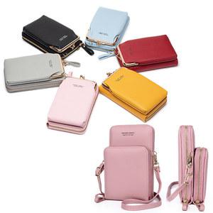 한정세일) 소가죽 미니 휴대폰 크로스백 핸드폰 가방