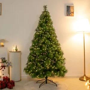 크리스마스 트리 나무 무장식 대형 고급 오슬로 그린솔 180cm (우산식) 소나무 솔잎 매장 소품 데코 꾸