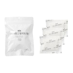 BAS 냉장고 냄새제거 탈취제 바스전용 (리필3개입)