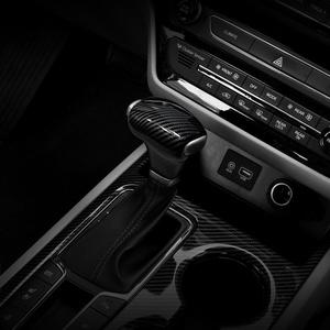 더뉴 카니발 실내튜닝 기어봉 커버 카본 몰딩