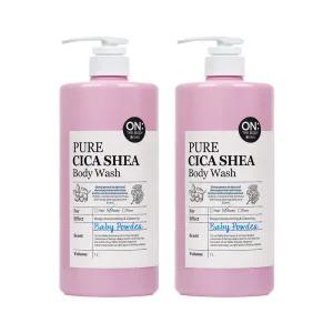 온더바디 퓨어시카 바디워시 베이비파우더 1000ml, 2개